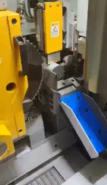 單頭倒角機(jī)鋁