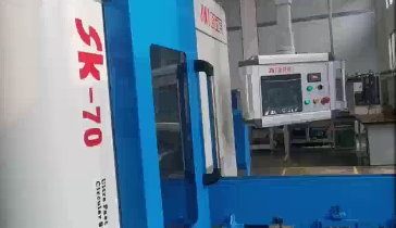 新維空心管鋸切雙頭倒角碼垛視頻