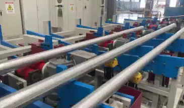 旭升現(xiàn)場鋸切倒角視頻